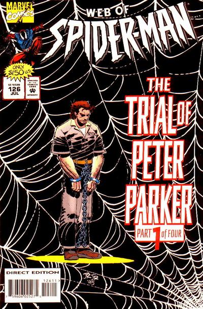 Web of Spider-Man #126 [Newsstand]-Good (1.8 – 3)