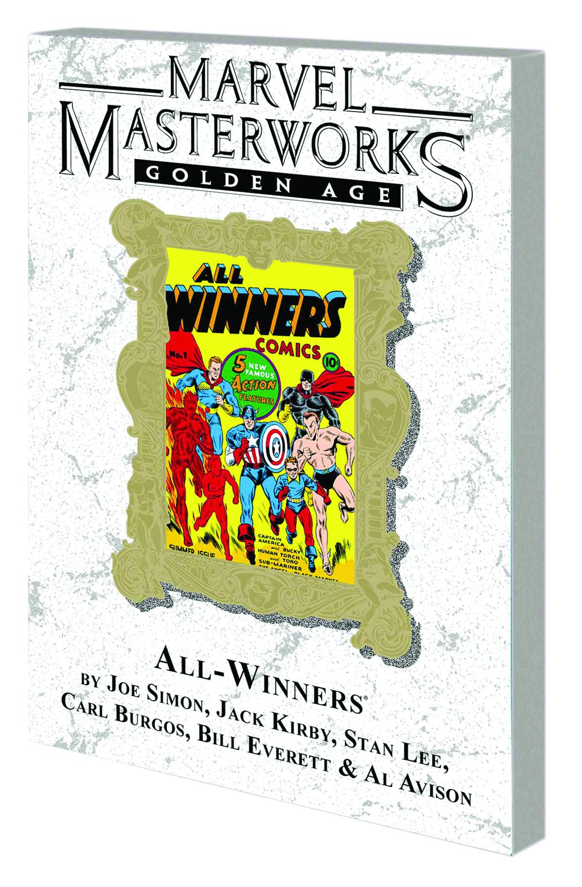 Marvel Masterworks Golden Age All Winners Graphic Novel Volume 1 Direct Market Edition Edition 55