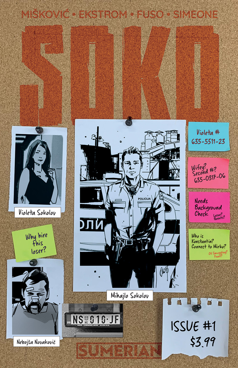 Soko #1 Cover G Fuso Connecting Limited Variant (Mature) (Of 4)