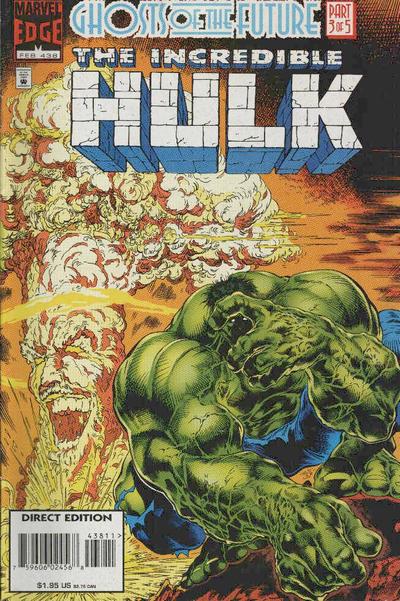 The Incredible Hulk #438 [Direct Edition]-Very Fine