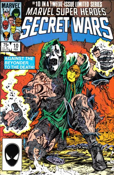 Marvel Super Heroes Secret Wars #10 [Direct] - Vf+ 8.5