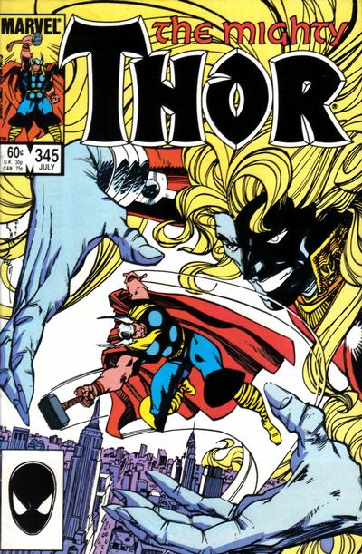 Thor #345 [Direct] - Vg/Fn 5.0