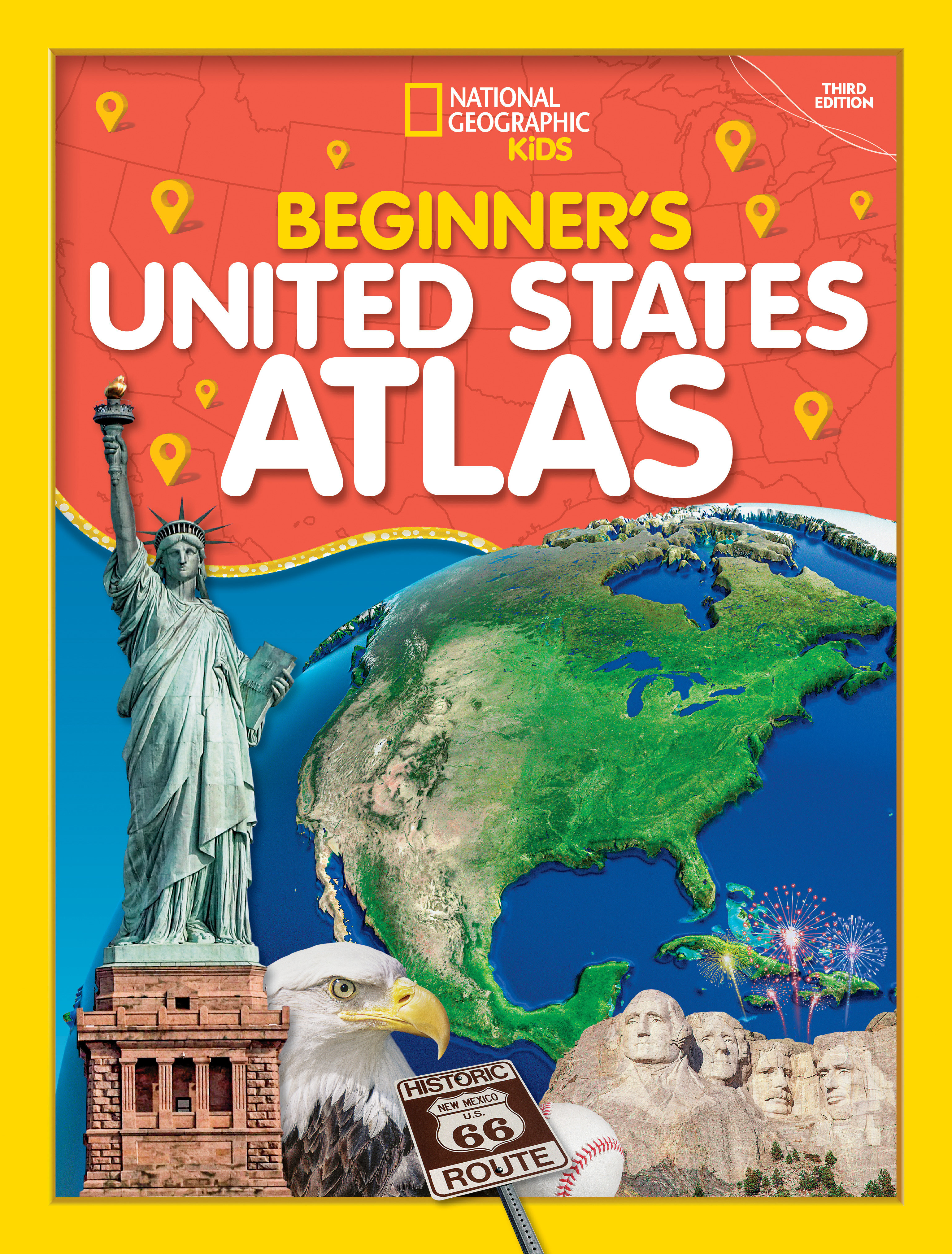 Beginner'S U.S. Atlas 2020, 3Rd Edition (Hardcover Book)