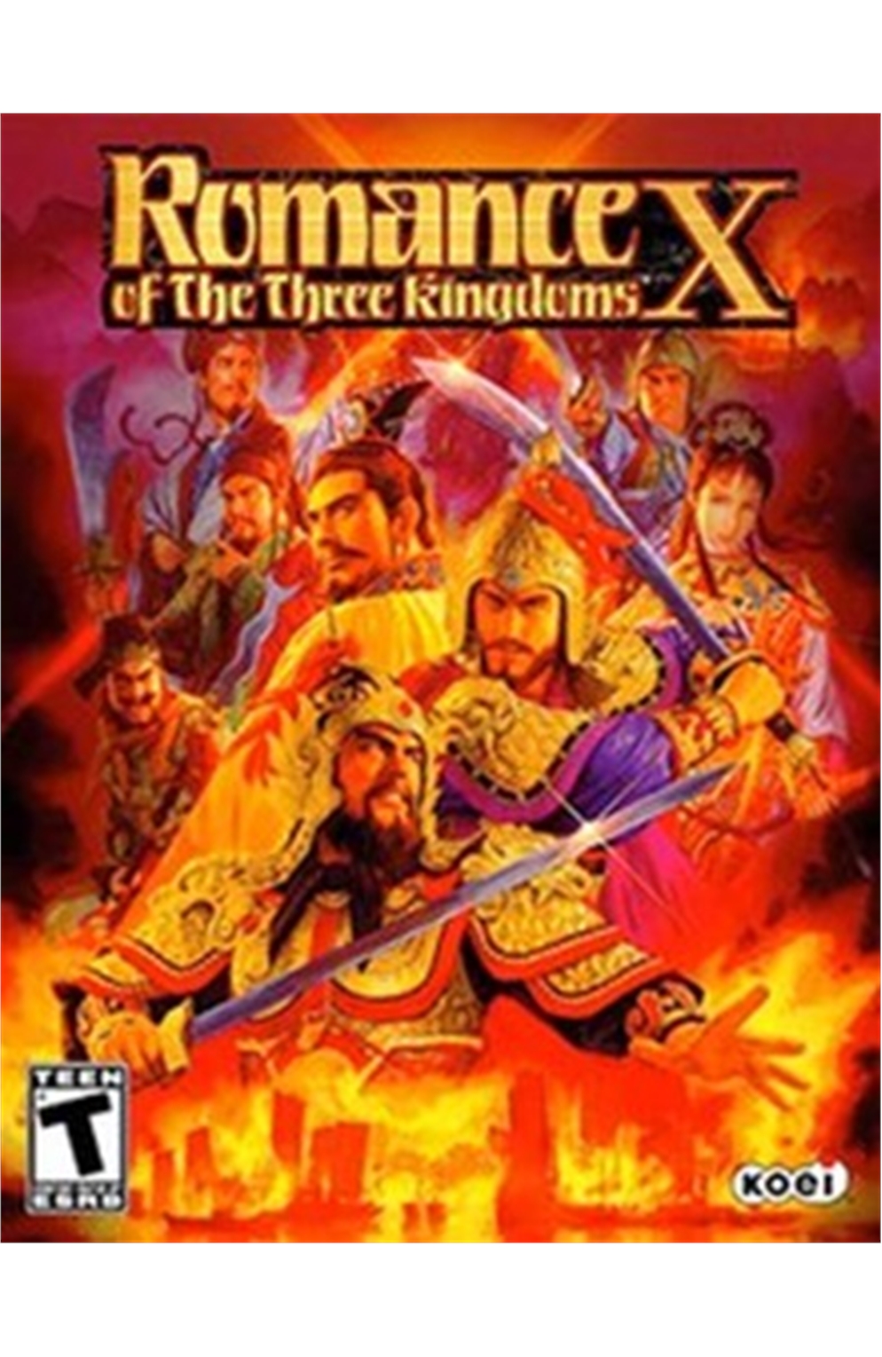 Playstaion 2 Ps2 Romance of The Three Kingdoms X