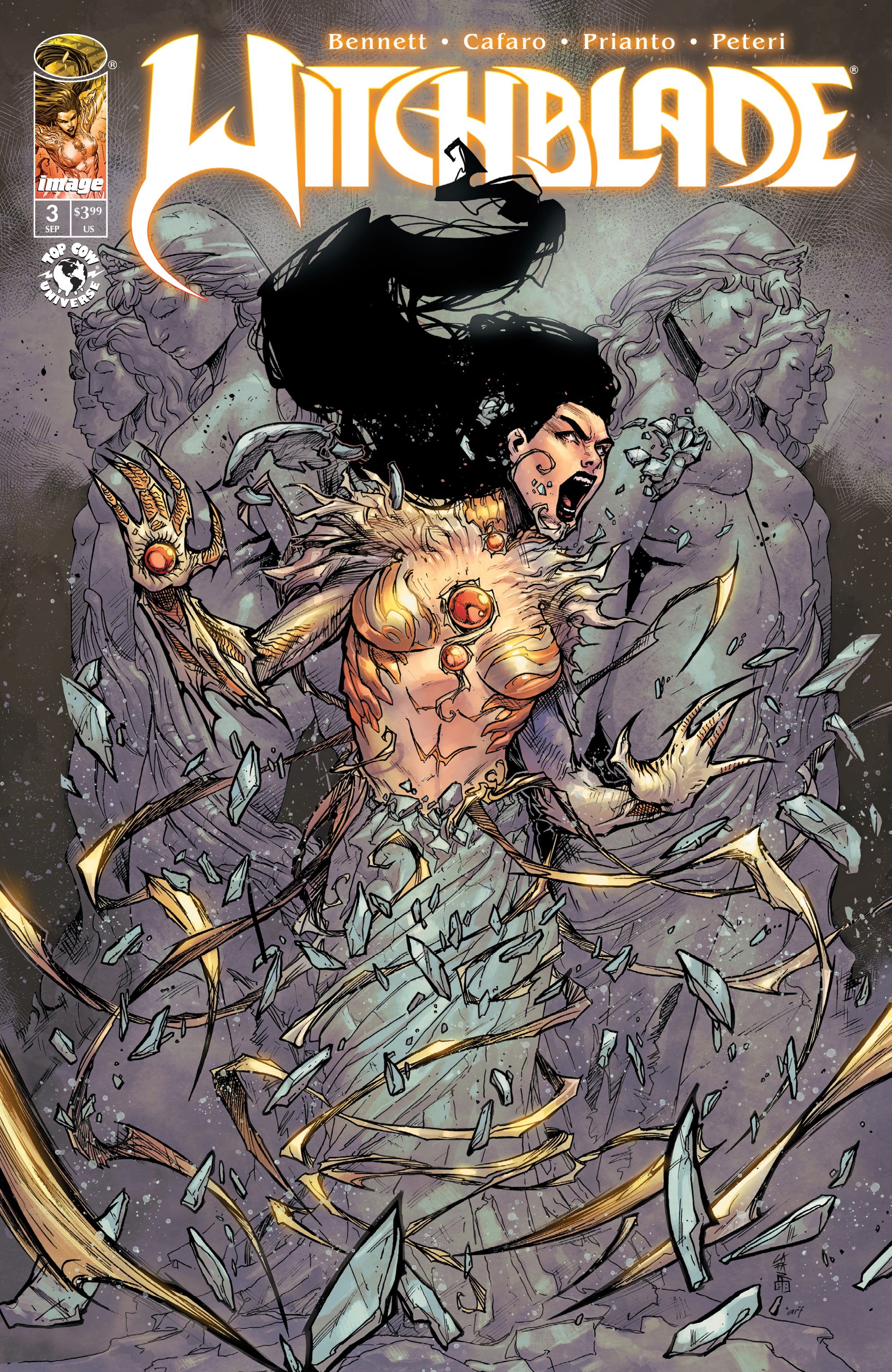 Witchblade #3 Cover A Giuseppe Cafaro & Arif Prianto (2024)