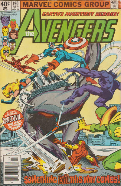 The Avengers #190 [Newsstand](1963)-Very Fine (7.5 – 9)