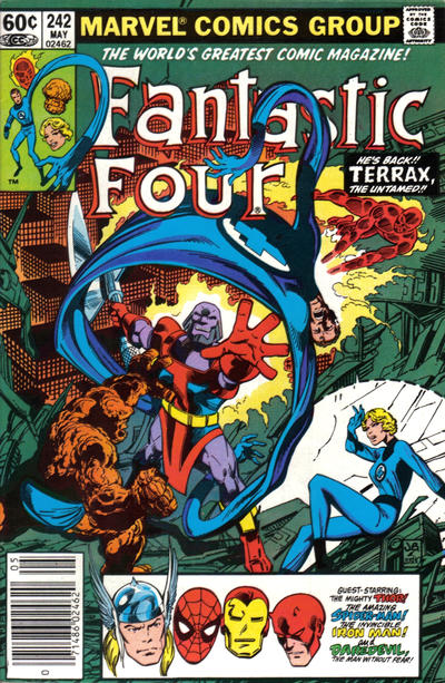 Fantastic Four #242 [Newsstand]-Good (1.8 – 3)