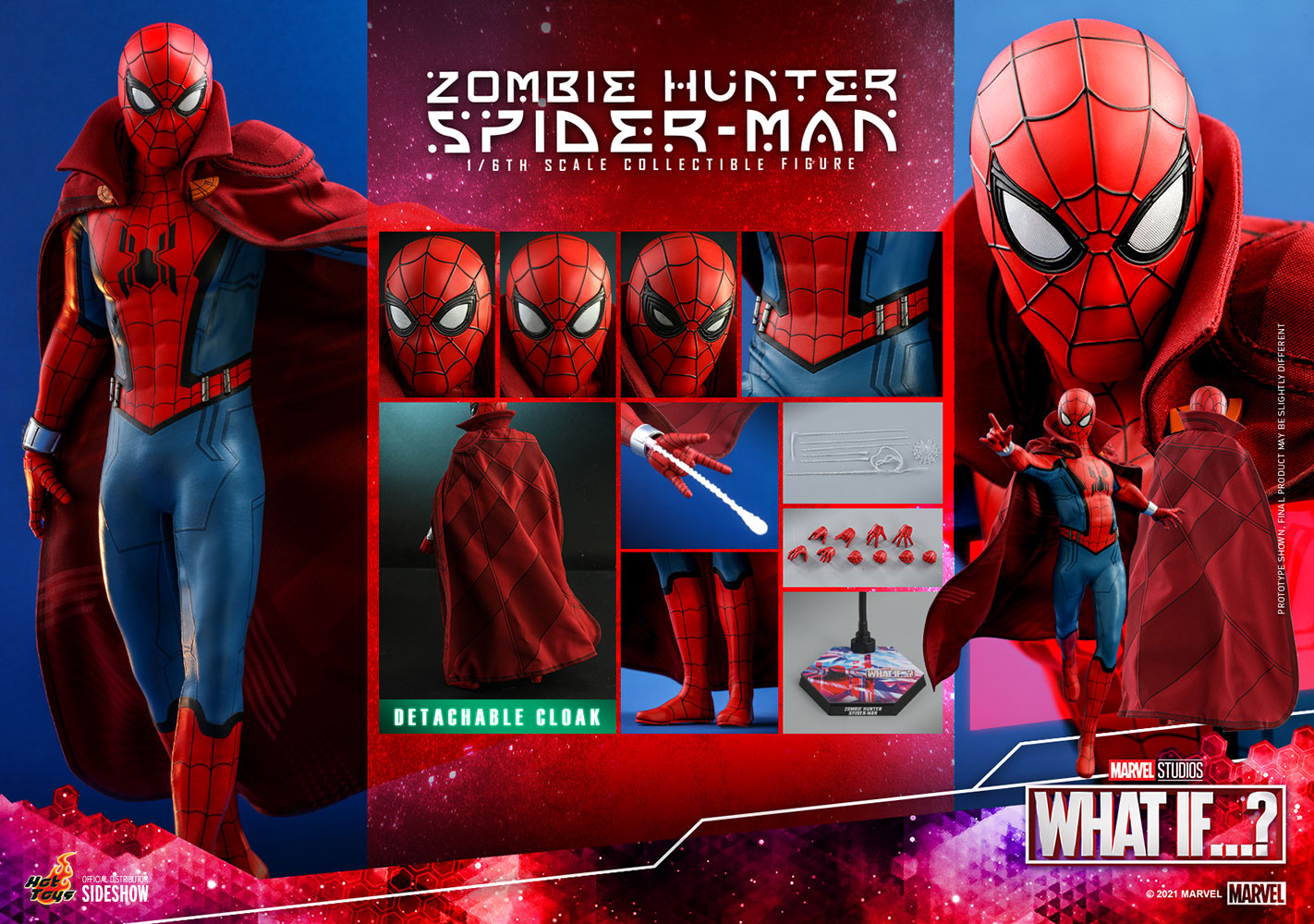 Zombie Hunter Spider-Man Sixth Scale Figure By Hot Toys