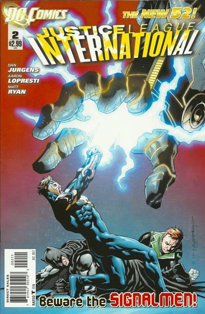 Justice League International #2 [Direct Sales]