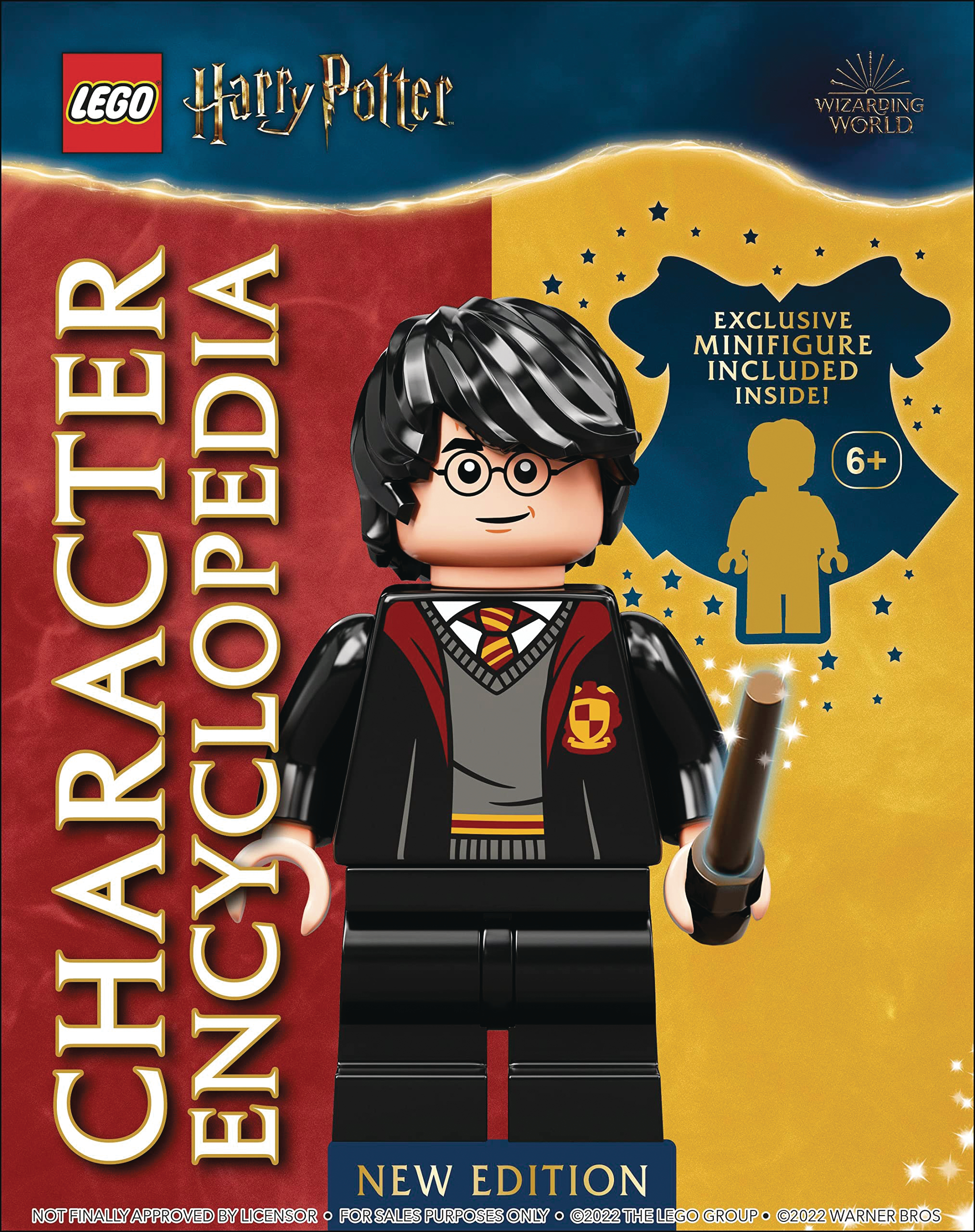 Lego Harry Potter Character Encyc New Edition With Minifigure