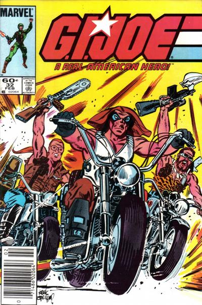 G.I. Joe, A Real American Hero #32 [Newsstand]-Good (1.8 – 3)