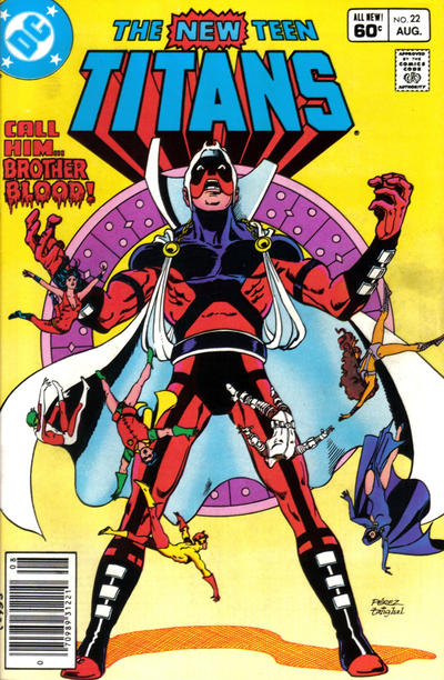 The New Teen Titans #22 [Newsstand](1980)-Very Fine (7.5 – 9)