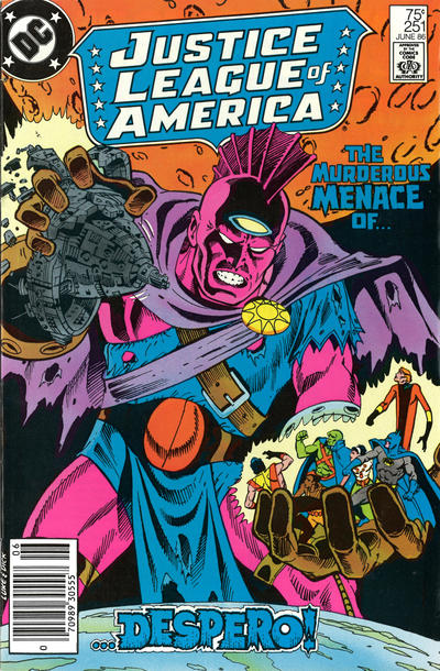 Justice League of America #251 [Newsstand]-Fine (5.5 – 7)