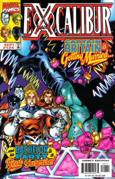 Excalibur #124 [Newsstand]-Fine (5.5 – 7)