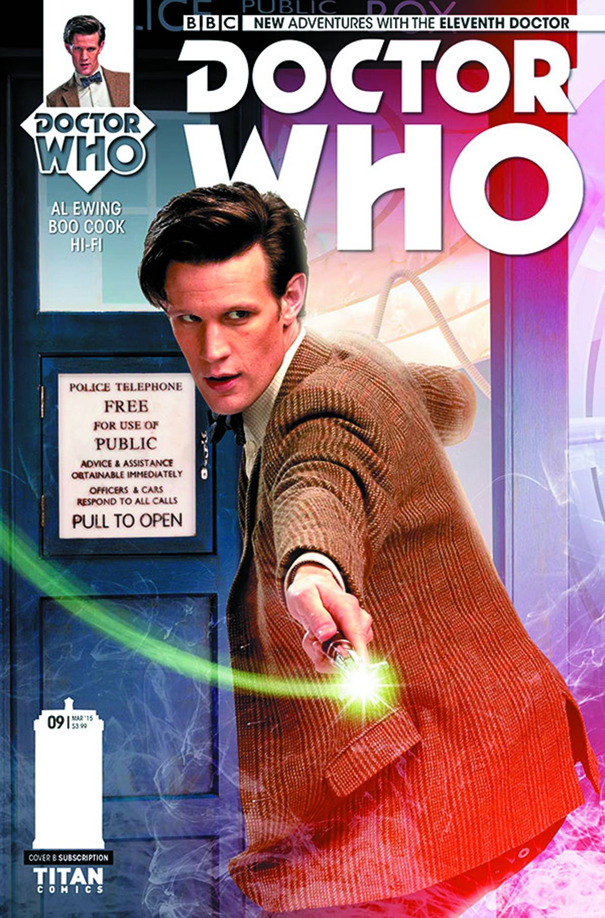 Doctor Who 11th #9 Subscription Photo