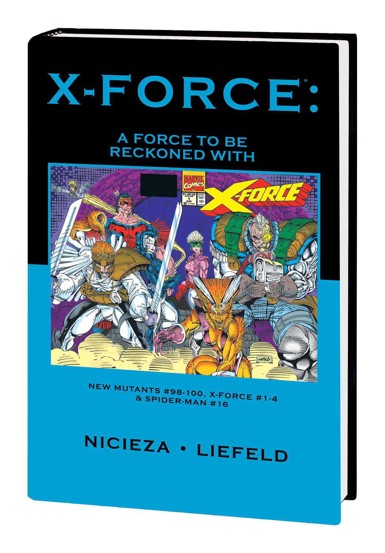 X-Force Hardcover A Force To Be Reckoned With Direct Market Edition Edition