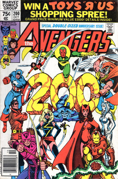 The Avengers #200 [Newsstand] - Fn/Vf 