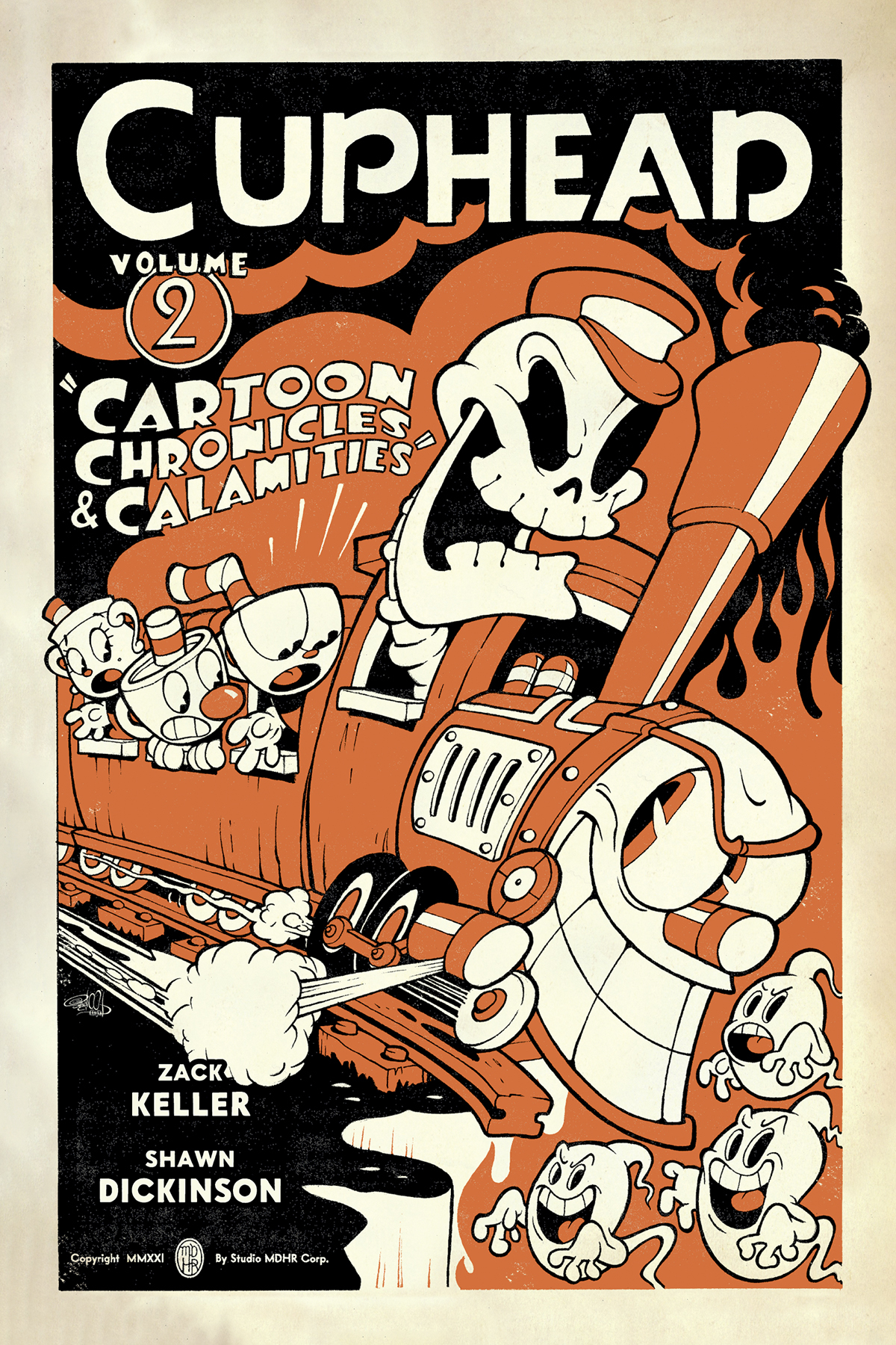 Cuphead Graphic Novel Volume 2 Cartoon Chronicles & Calamities