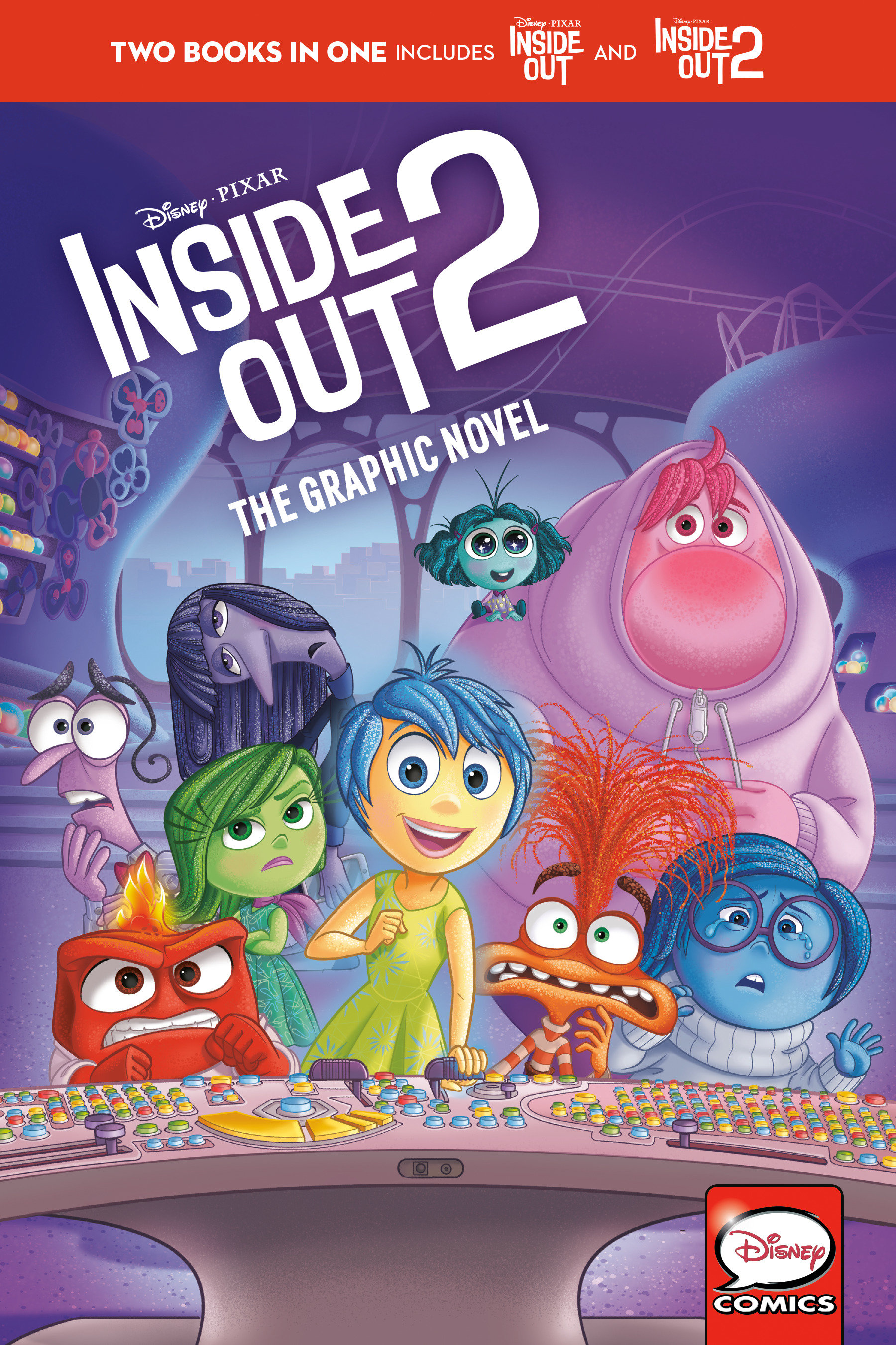 Disney/Pixar Inside Out 2 The Graphic Novel (Includes Inside Out!)