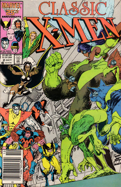 Classic X-Men #2 [Newsstand]-Near Mint (9.2 - 9.8)