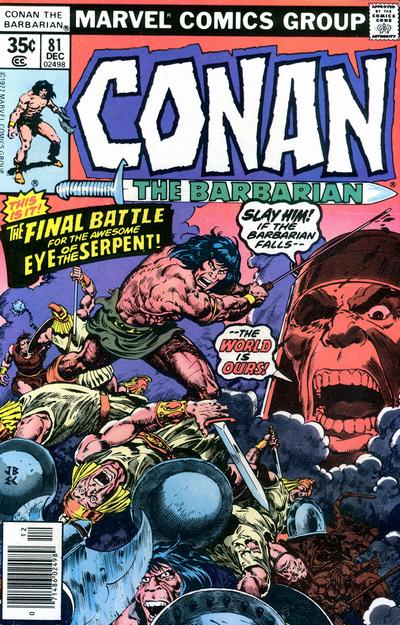 Conan The Barbarian #81 [Regular Edition]-Good (1.8 – 3)