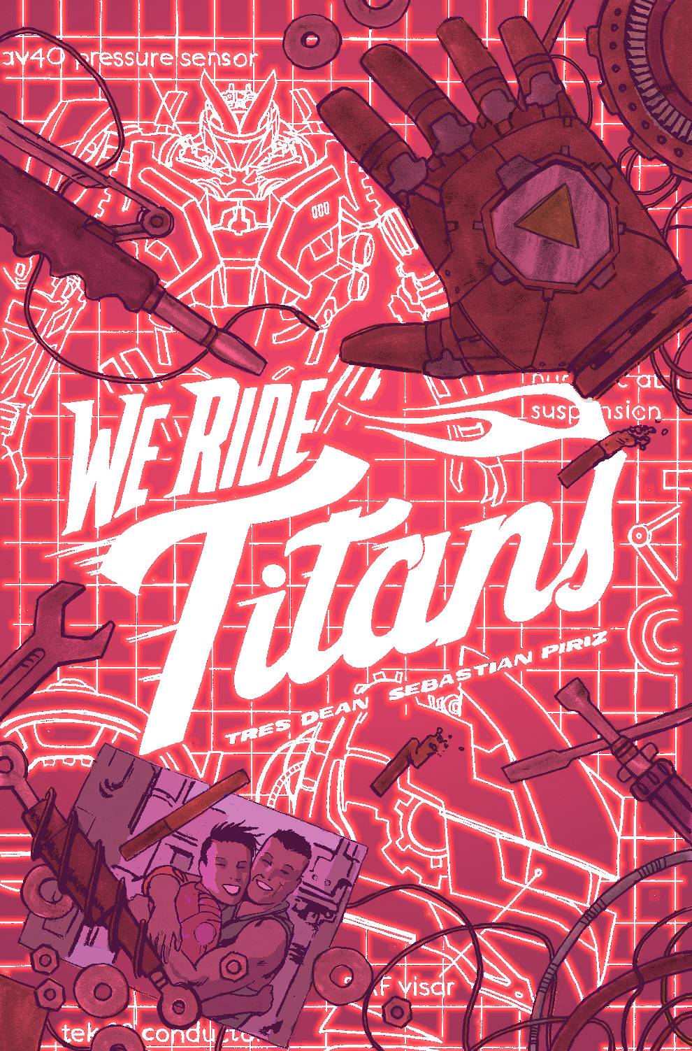 We Ride Titans #3 Cover B Hixson