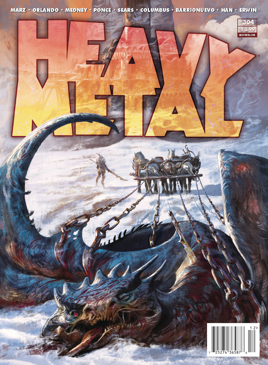 Heavy Metal #304 Cover A Dominicis (Mature)