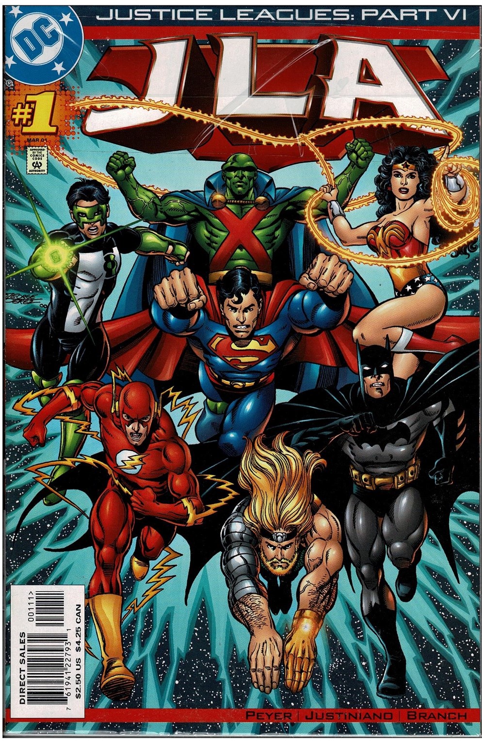 Justice Leagues: Part I - Part Vi  Comic Pack 
