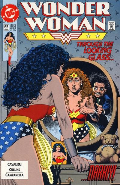 Wonder Woman #65 [Newsstand]-Very Fine (7.5 – 9)