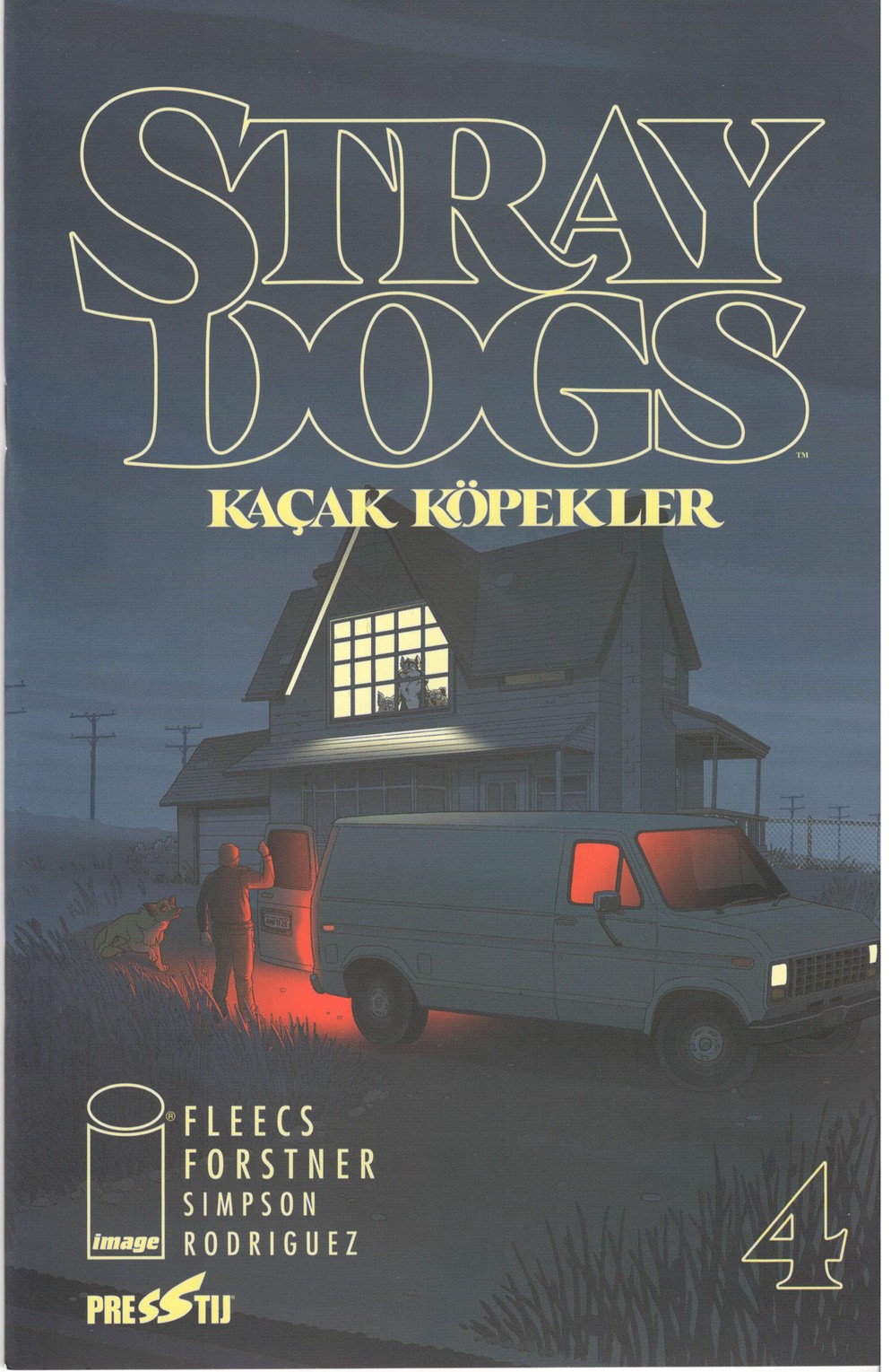 Stray Dogs #4 Cover A Turkish Edition