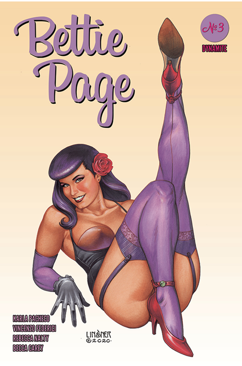 Bettie Page #3 Cover C Linsner