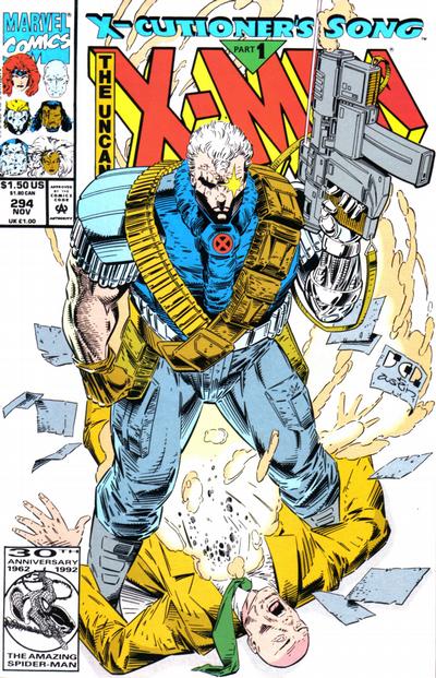 The Uncanny X-Men #294 [Direct]-Fine, Polybag Open But Included