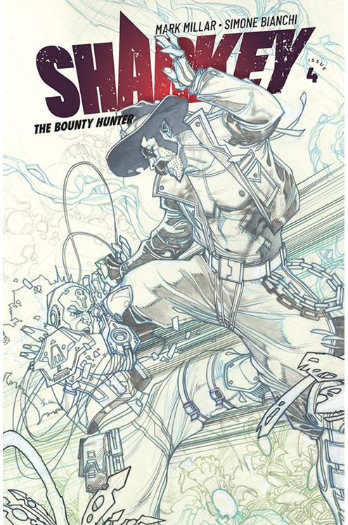 Sharkey Bounty Hunter #4 Cover B Sketch Bianchi (Mature) (Of 6)
