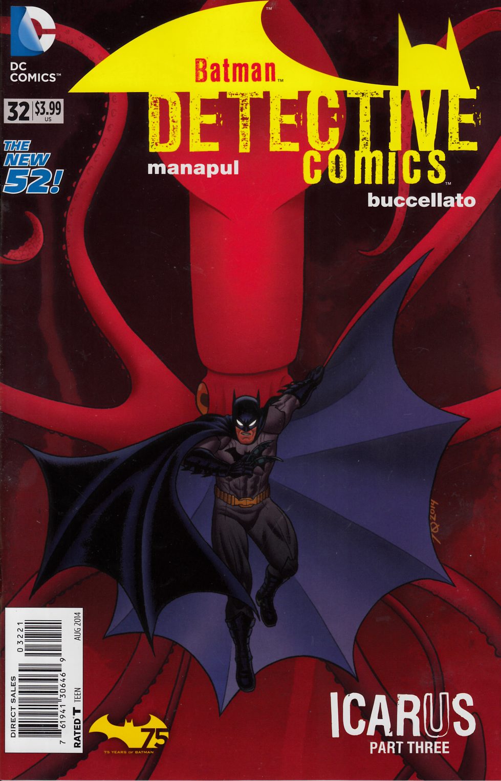 Detective Comics #32 1 for 25 Incentive Joe Quinones (2011)