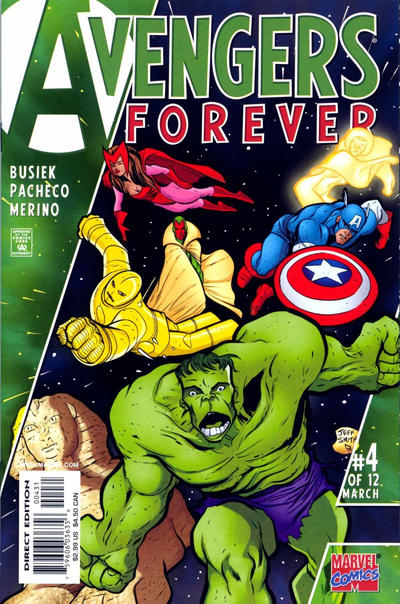 Avengers Forever #4 ["Time Sphinx" Variant Cover] - Nm- 9.2