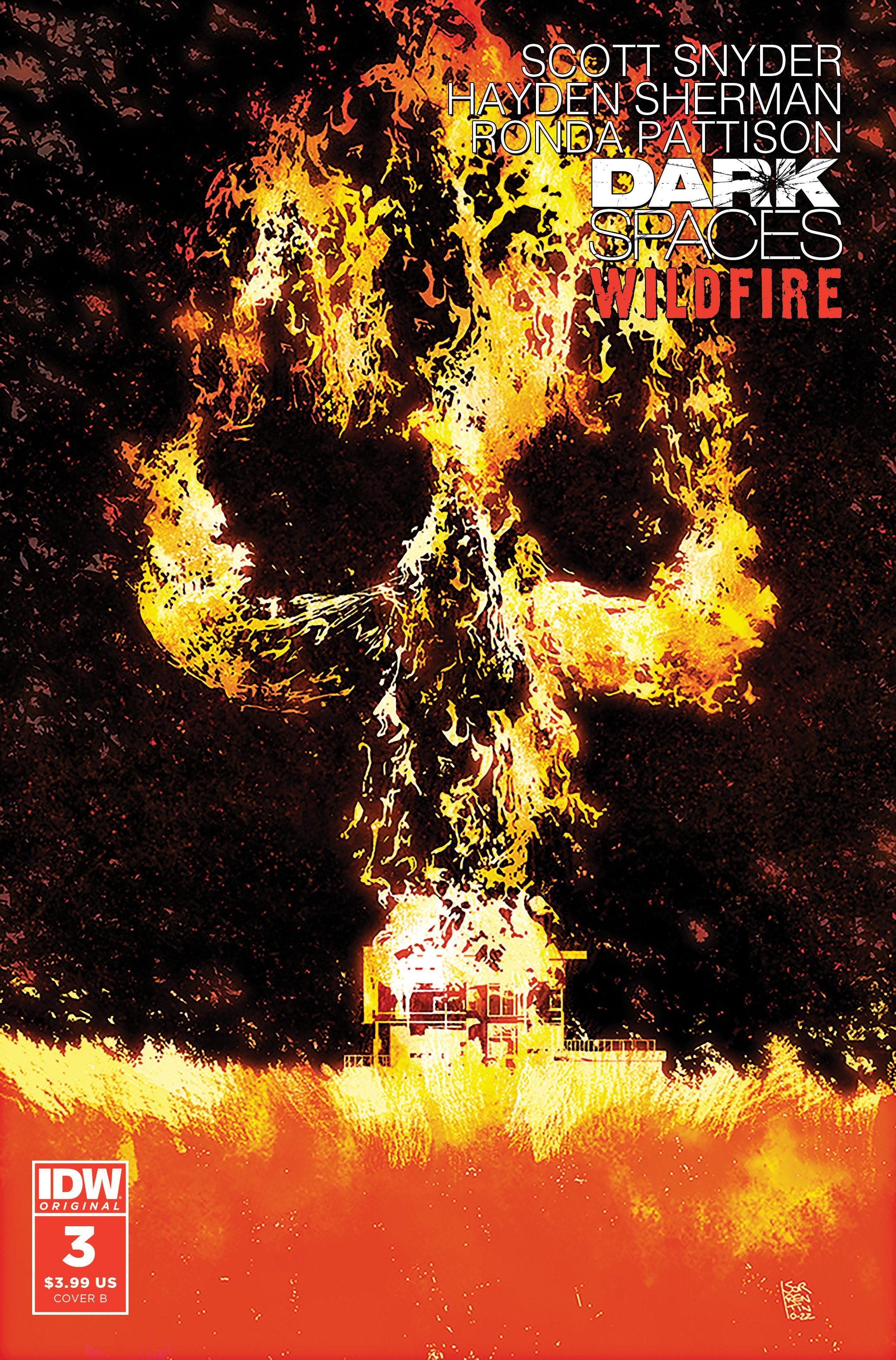 Dark Spaces Wildfire #3 Cover B Sorrentino (Mature)