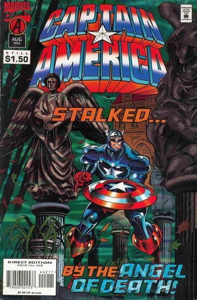 Captain America #442 [Direct Edition] - Fn/Vf 7.0