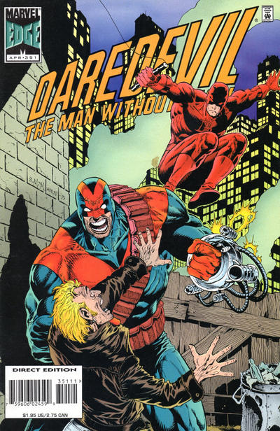 Daredevil #351 [Direct Edition]-Very Fine