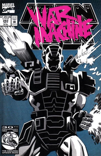 Iron Man #282 [Direct]-Very Fine (7.5 – 9) 1st Full War Machine