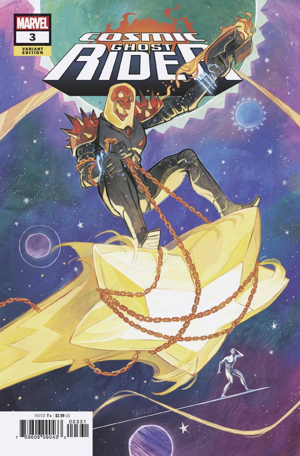 Cosmic Ghost Rider #3 Shavrin Variant (Of 5) (2018)