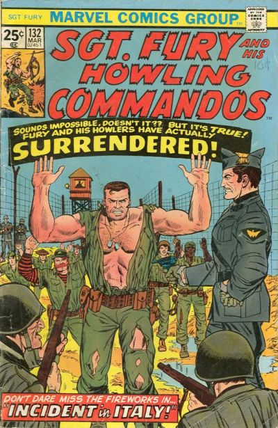 Sgt. Fury And His Howling Commandos #132-Very Fine (7.5 – 9)