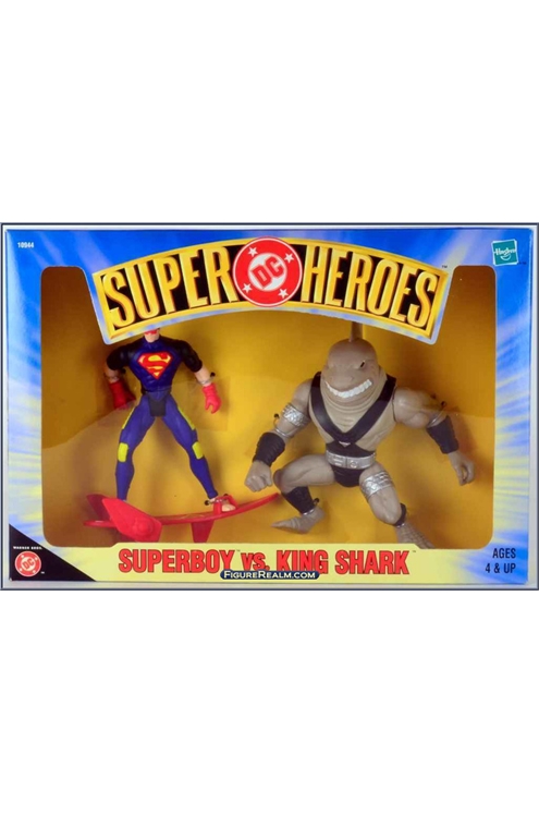 DC Superheroes: Superboy Vs. King Shark Action Figure Set (1999) Hasbro