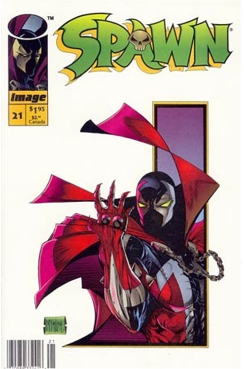 Spawn #21 [Newsstand]-Fine