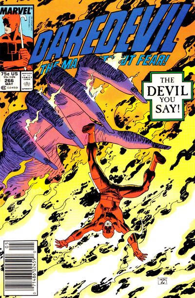 Daredevil #266 [Newsstand]-Fine (5.5 – 7)