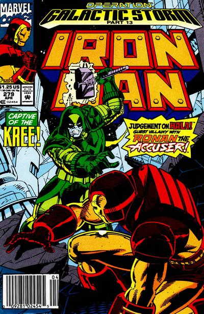Iron Man #279 [Newsstand]-Good (1.8 – 3)