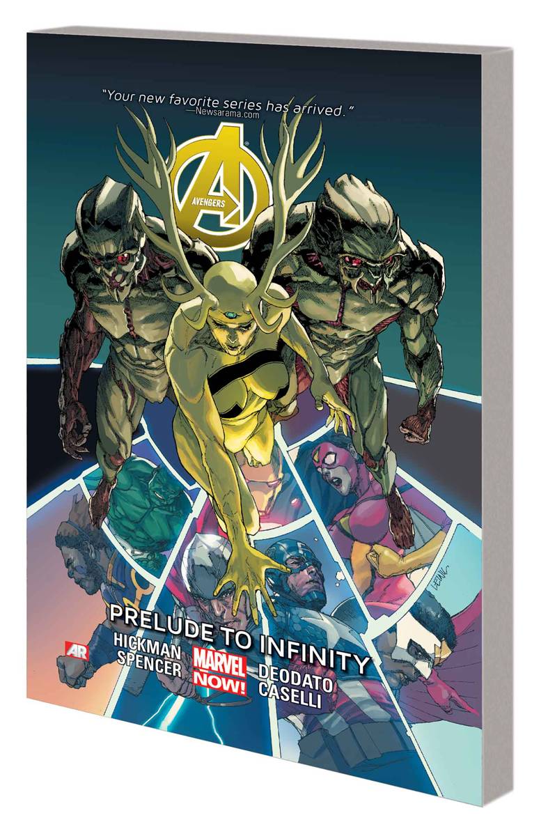 Avengers Hardcover Graphic Novel Volume 3 Infinity Prelude Now