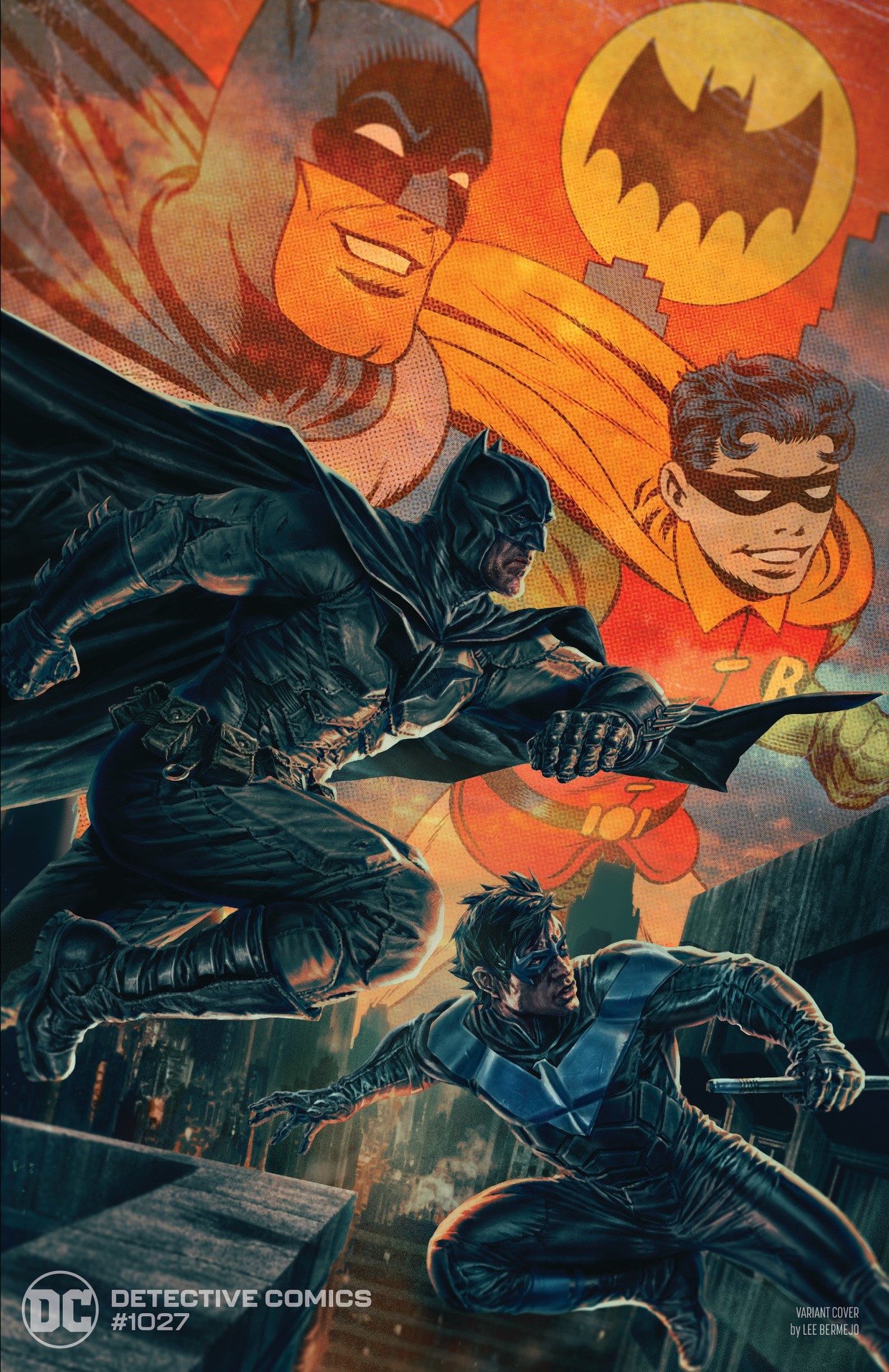 Detective Comics #1027 Cover B Lee Bermejo Batman Nightwing Variant (1937)