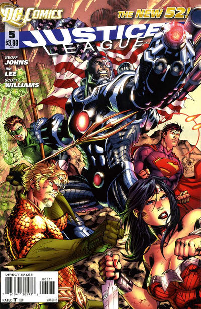 Justice League #5 [Direct Sales]-Very Fine (7.5 – 9)