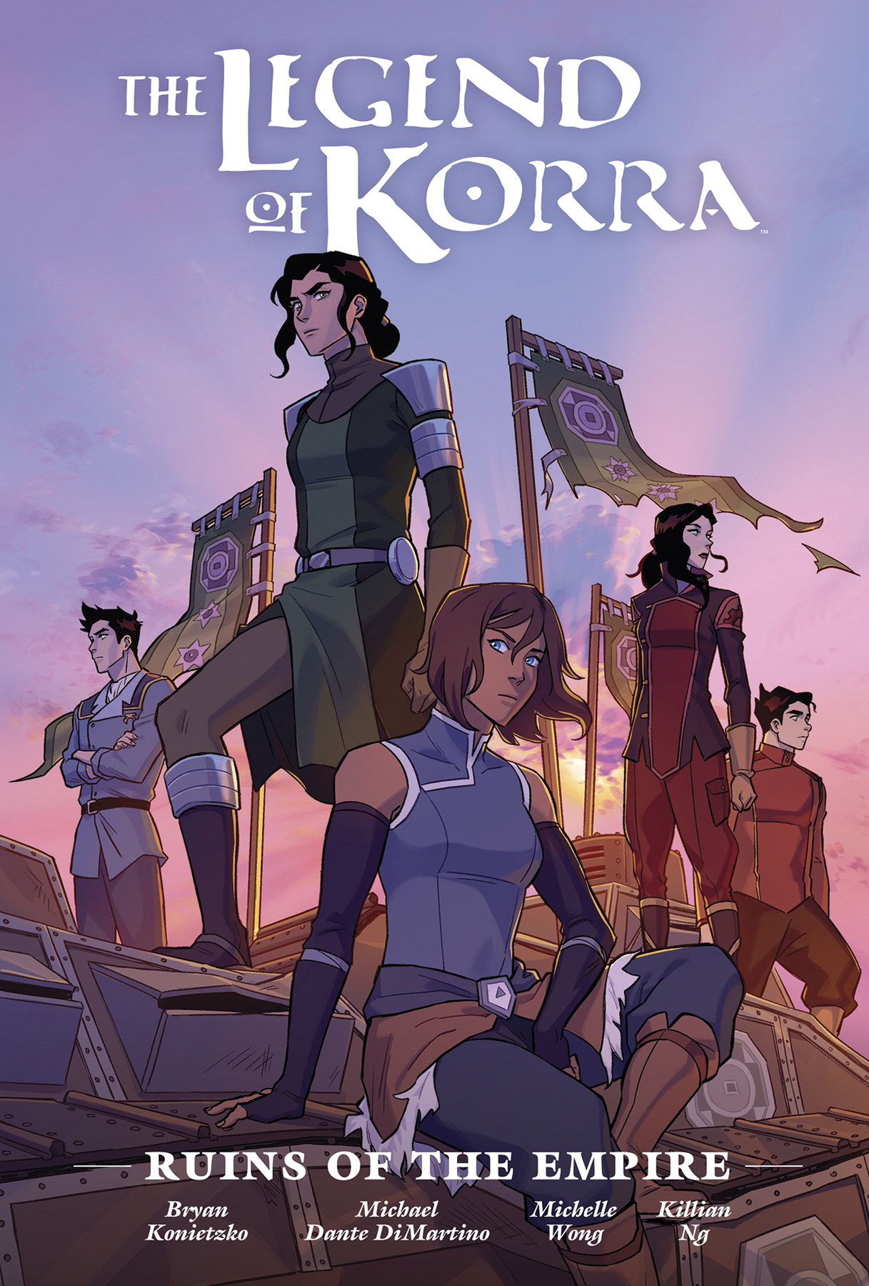 Legend of Korra Ruins of Empire Library Edition Hardcover