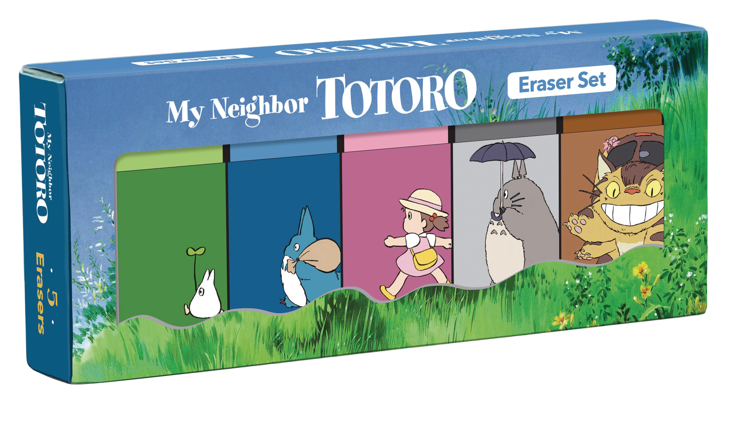 Studio Ghibli My Neighbor Totoro Boxed Erasers Set